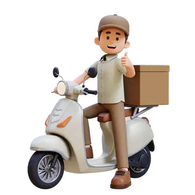 Remote-photo-of-the-package-delivery-courier-400